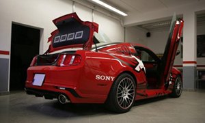 Sony Ford Mustang Receives Akrapovic Exhaust