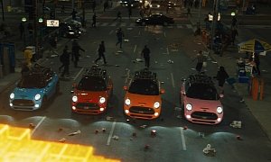 Sony Pictures’ New Pixels Movie Has Four MINI Cooper S Hatchbacks as Hero Cars