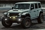 Soon-To-Be-Dropped Jeep Wrangler Rubicon 392 Poses on New Wheels