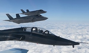 Soon-to-Be Replaced T-38 Talon Flies With the Big Bad Boys, Shows It Still Has It