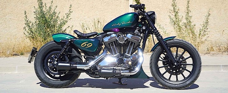 Harley-Davidson Sportster Green 69