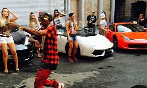 Soulja Boy Has Exotic Rides and Ladies in New Video Shooting