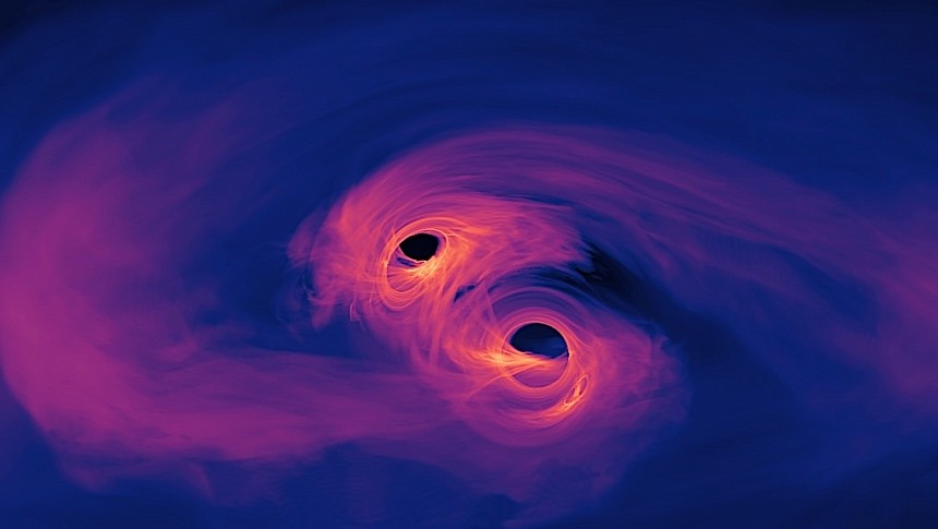 Merger of two black holes