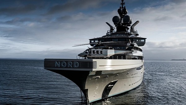 Nord is one of the largest and most luxurious superyachts in the world
