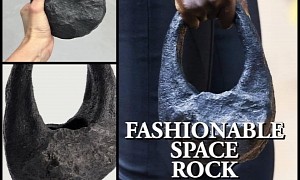 Space Exploration With a Fashionable Twist: The Coperni Meteorite Swipe Bag