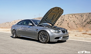 Space Gray BMW E92 M3 Gets VT2-625 Supercharger at EAS