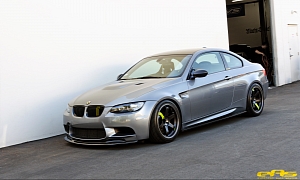Space Gray BMW E92 M3 Is Ready for the Track
