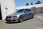 Space Gray BMW M3 on Concave Wheels Is an Apparition