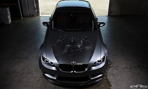 Space Grey BMW E92 M3 Gets Supercharged and Neochrome Lug Nuts at EAS