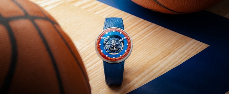 The limited edition Space Jam Tourbillon watch