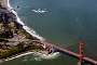 Space Ship Over Golden Gate Bridge