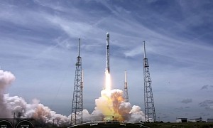 SpaceX Falcon 9 Rocket Launches With New GPS Satellite for U.S. Space Force