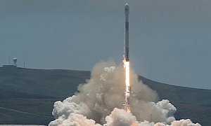 SpaceX Falcon 9 Sends GRACE to Space