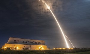 SpaceX Launches Another Satellite, Rocket Lands On "Of Course I Still Love You"