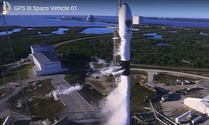SpaceX Launches 20th Rocket with USAF GPS Satellite, Does Not Recover Booster
