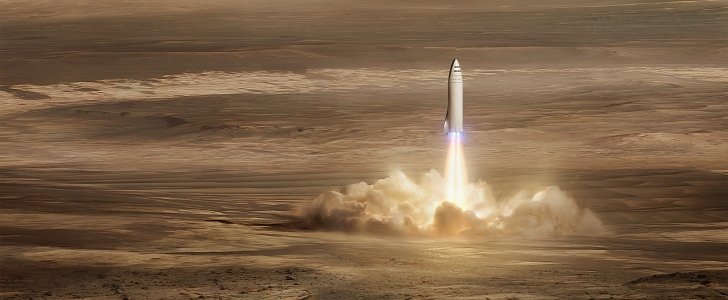 BFRs taking off from Mars will be Made in Los Angeles 