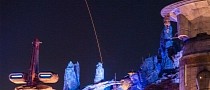 SpaceX’s Falcon 9 and Endeavor Flew Over Disney and It Was Magical