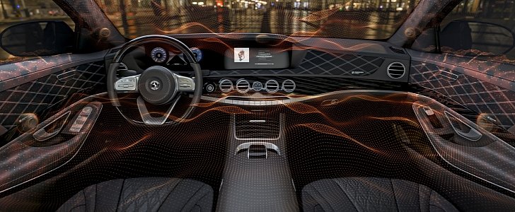 Sennheiser and Continental's speakerless in-car audio system
