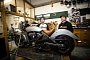 Special Indian Scout Being Customized By Young Guns Speed Shop