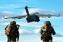 Special Tactics Squadron Clears Runway, C-17 Globemaster III Uses It for Epic Take Off