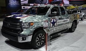 Special-Wrapped 2014 Toyota Tundra at LA Show <span>· Live Photos</span>