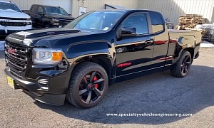 Specialty Vehicle Engineering 2022 GMC Syclone Rocks 750-HP Supercharged V8