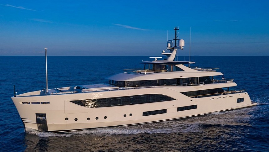 The 2021 Baglietto superyacht C was recently sold for more than $40 million
