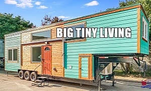 Spectacular Dream Weaver Tiny Home Does Away With All the Minuses of Tiny Living