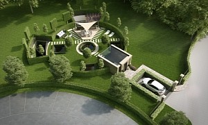 Spectacular Underground House Comes With Custom Car Showroom, the Wow Factor