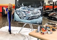 Speed Painter Jessica Hass Did the $8M Koenigsegg Agera Thor, Work Looks Frozen