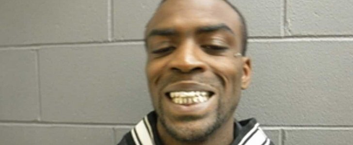 Corvette driver leads police on cross-county chase, smiles for his booking photo