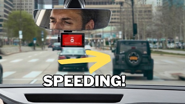 The app can also detect speedsters