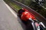 Speeding Honda CBR600 F3 Crashes