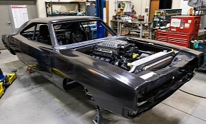 SpeedKore Is Working Hard on Ralph Gilles' Carbon Fiber 1970 Dodge Charger