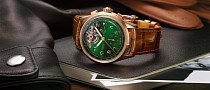 Spend $52k to Become a Rare Red Gold and Green Breitling Tourbillon Timekeeper