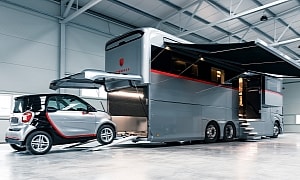 Spend Over $1.2M on a Dembell Small Garage RV and Get the Matching Compact Car for Free