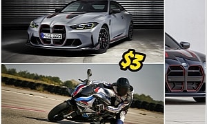 Spending $3 Could Land You This M4 CSL and One Heck of a BMW M Bike