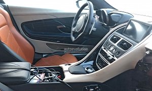Spyshots: 2019 Aston Martin DBS Superleggera Shows Different Interior
