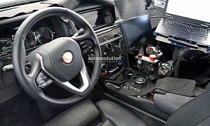 Spied: 2019 Rolls-Royce Cullinan Interior Has a Phantom-Like Center Console