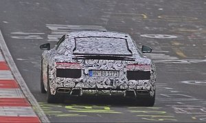 Spied Audi R8 Prototype Sounds kind of Turbocharged