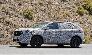 Spied: European 2019 Ford Edge Prototype Looks Unfinished