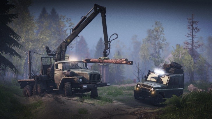Spintires vehicles