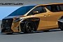 Spirited Toyota Alphard Minivan Would Make the Renault Espace F1 Proud