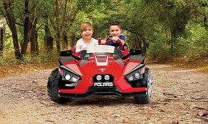Spoil Your Kid With An Electric Polaris Slingshot