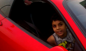 Spoiled Kid’s Father Charged for Letting Him Drive a Ferrari