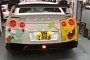 SpongeBob Nissan GT-R Looks Spot On, Flashing Brake Lights Are Hypnotizing