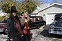 Spooky Couple Drives Cadillac Hearses, Even Goes Camping With Them