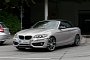 Sport Line BMW 2 Series Convertible Spied Naked