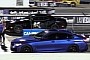 Sporty Bimmer Drag Races Dodge Muscle Car: What Happens in Vegas Should Stay in Vegas