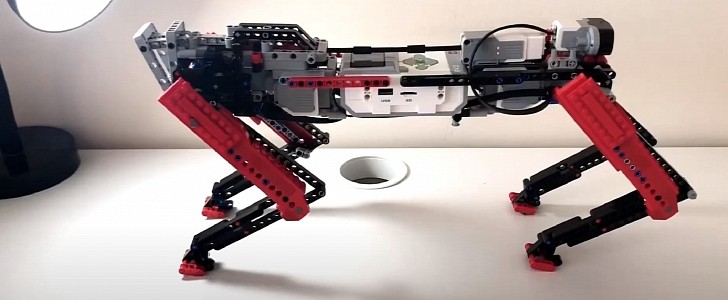 Spot-Inspired LEGO Robot Dog